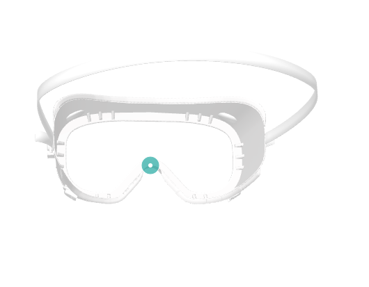 Ansell's Goggles 360° product viewer