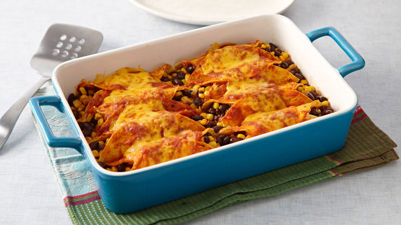 McCormick Black Bean Enchiladas