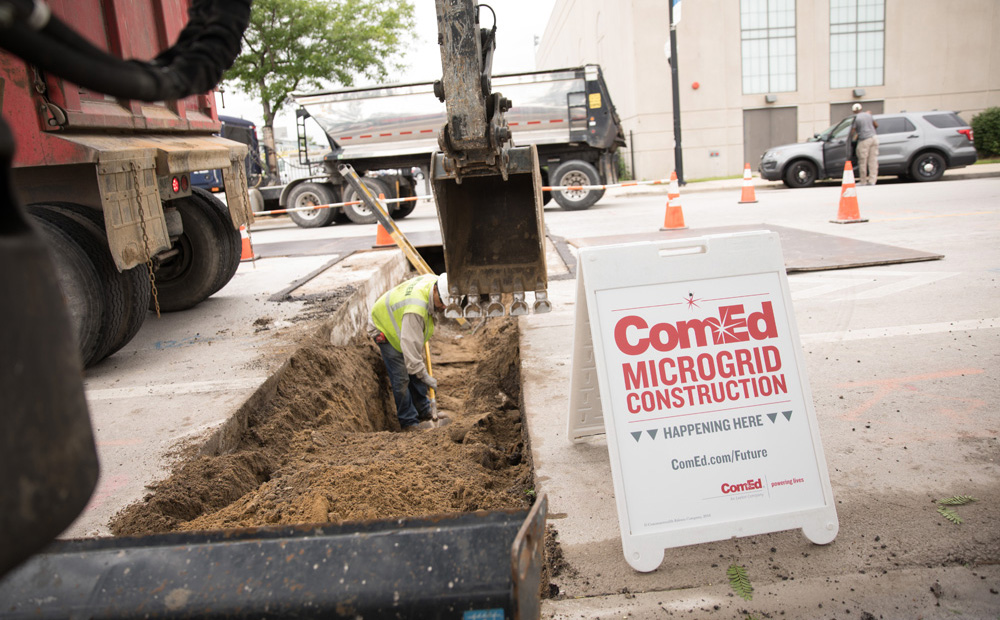 Bronzeville IL microgrid