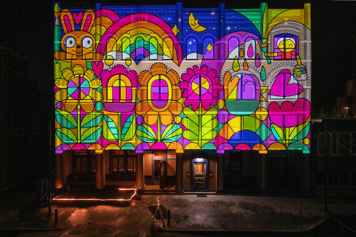 Panasonic Connect projectors bring artistic visions to life on historic buildings at the LUMA Projection Arts Festival.