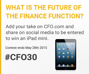 The Future of the Finance Function #CFO30