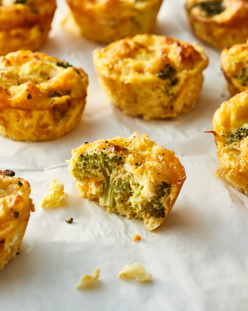 Broccoli Cheddar Egg Muffins are the Portable, High-Protein Breakfast ...