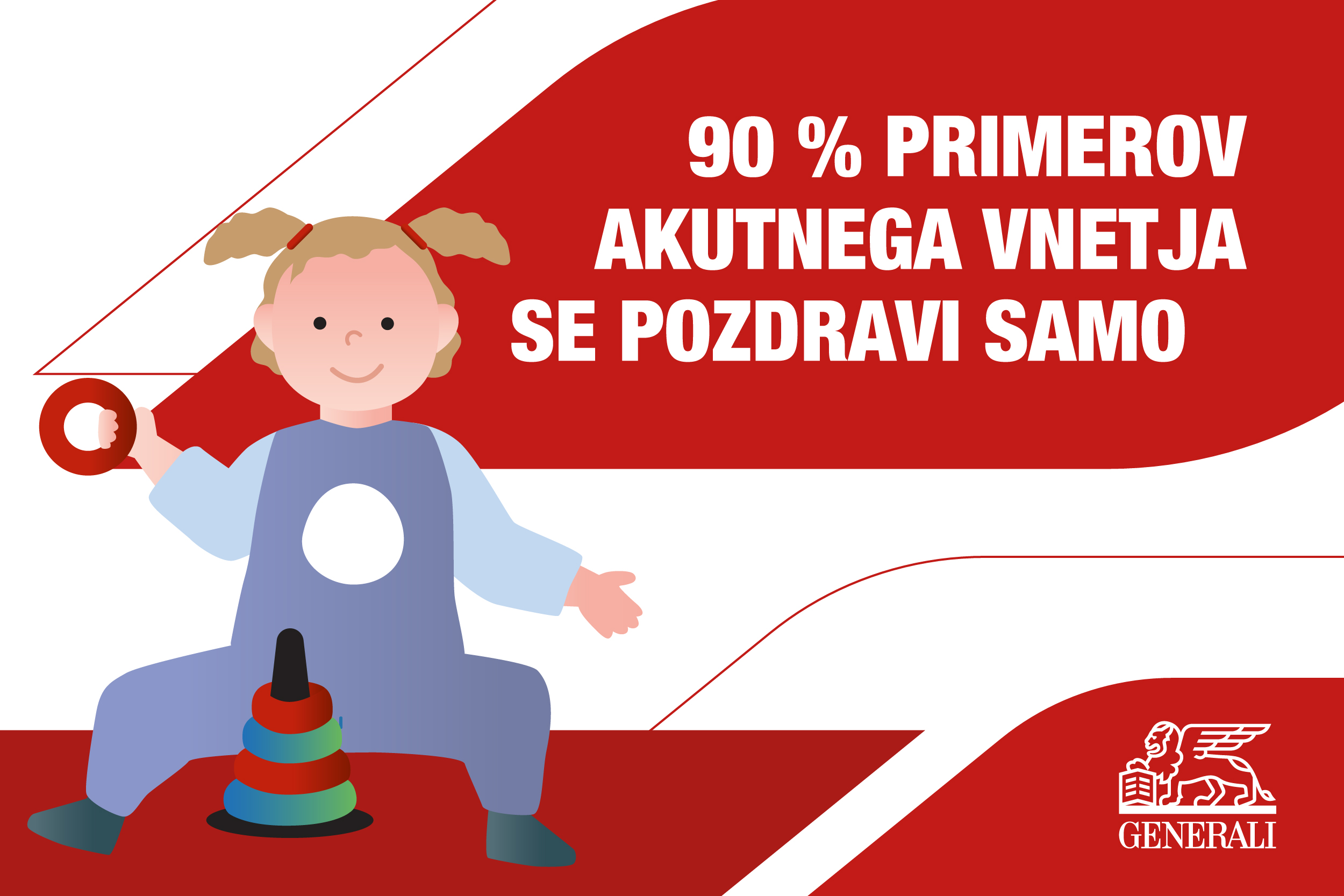 Infografika: 90 % primerov akutnega vnetja se pozdravi samo