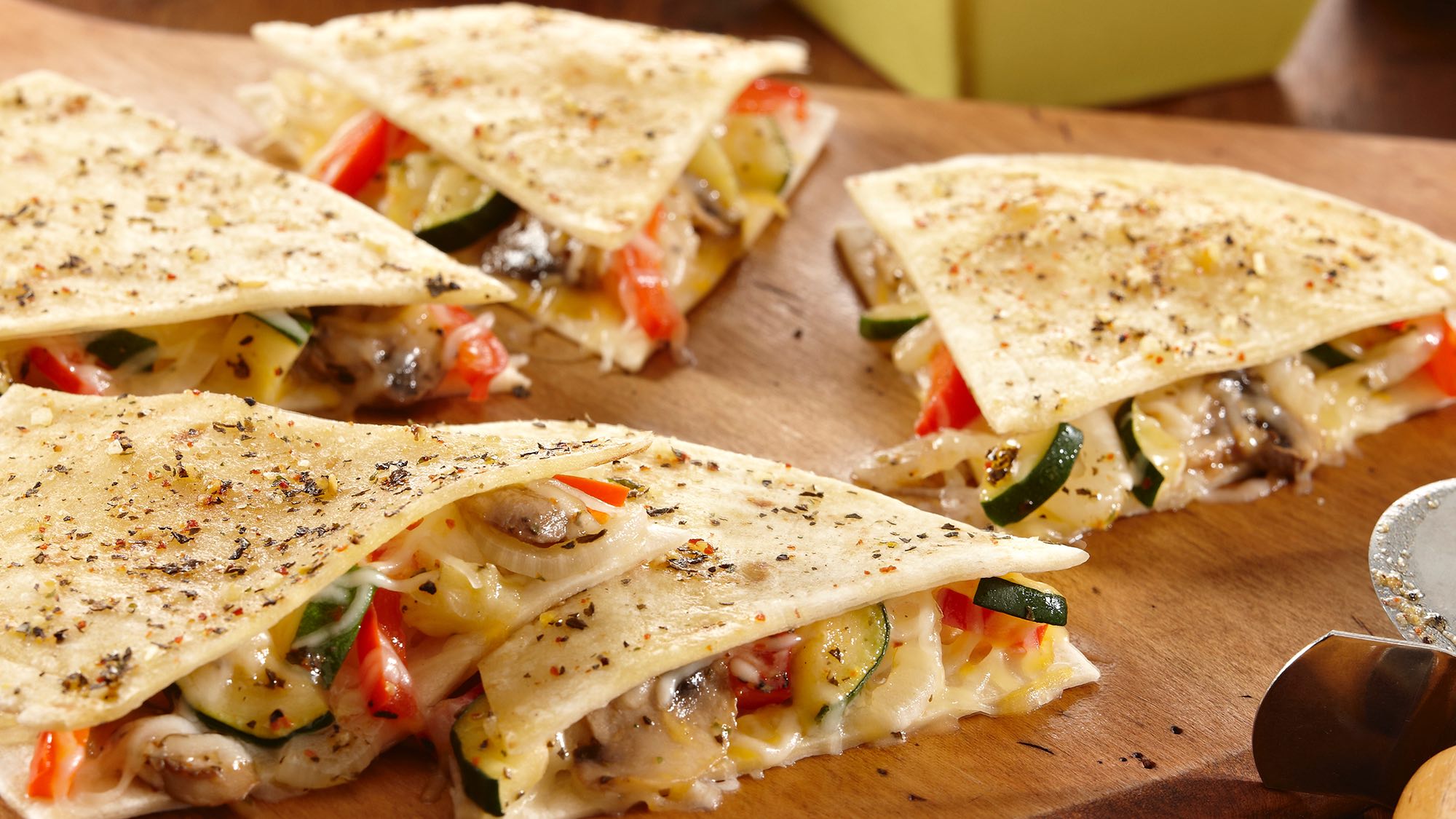 Easy Vegetable Quesadillas