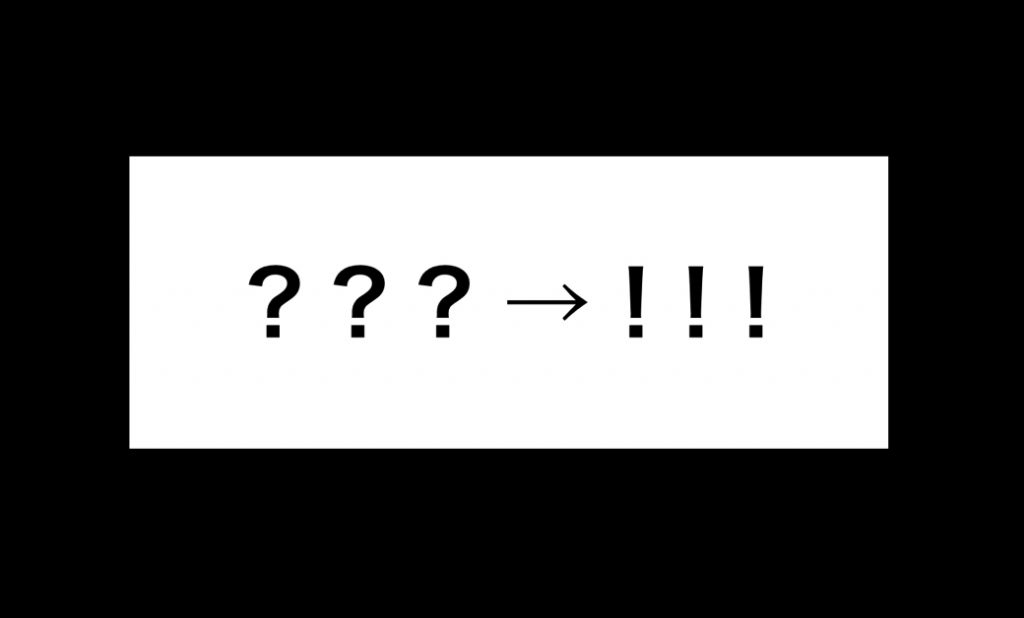 ビームス流の「Q」の「A」は「！！！」