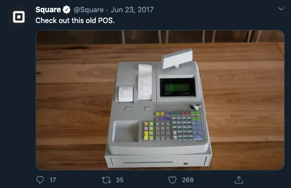 old POS tweet
