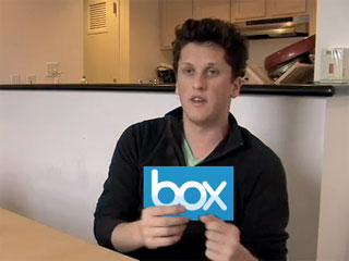 Box CEO Aaron Levie in 2007.