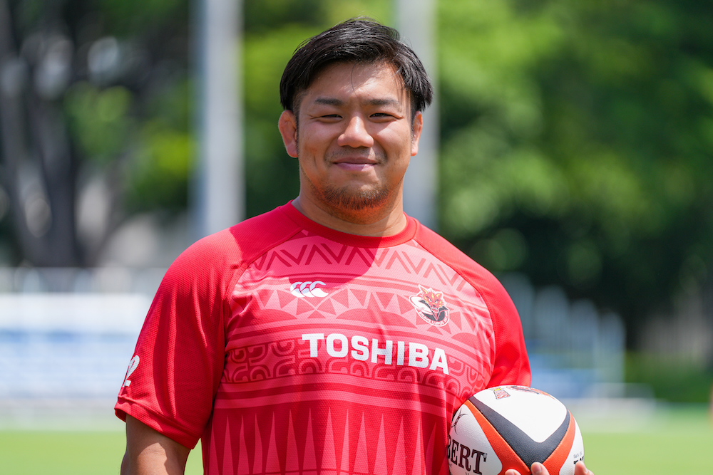 Daigo Hashimoto, the hooker on Toshiba Brave Lupus Tokyo