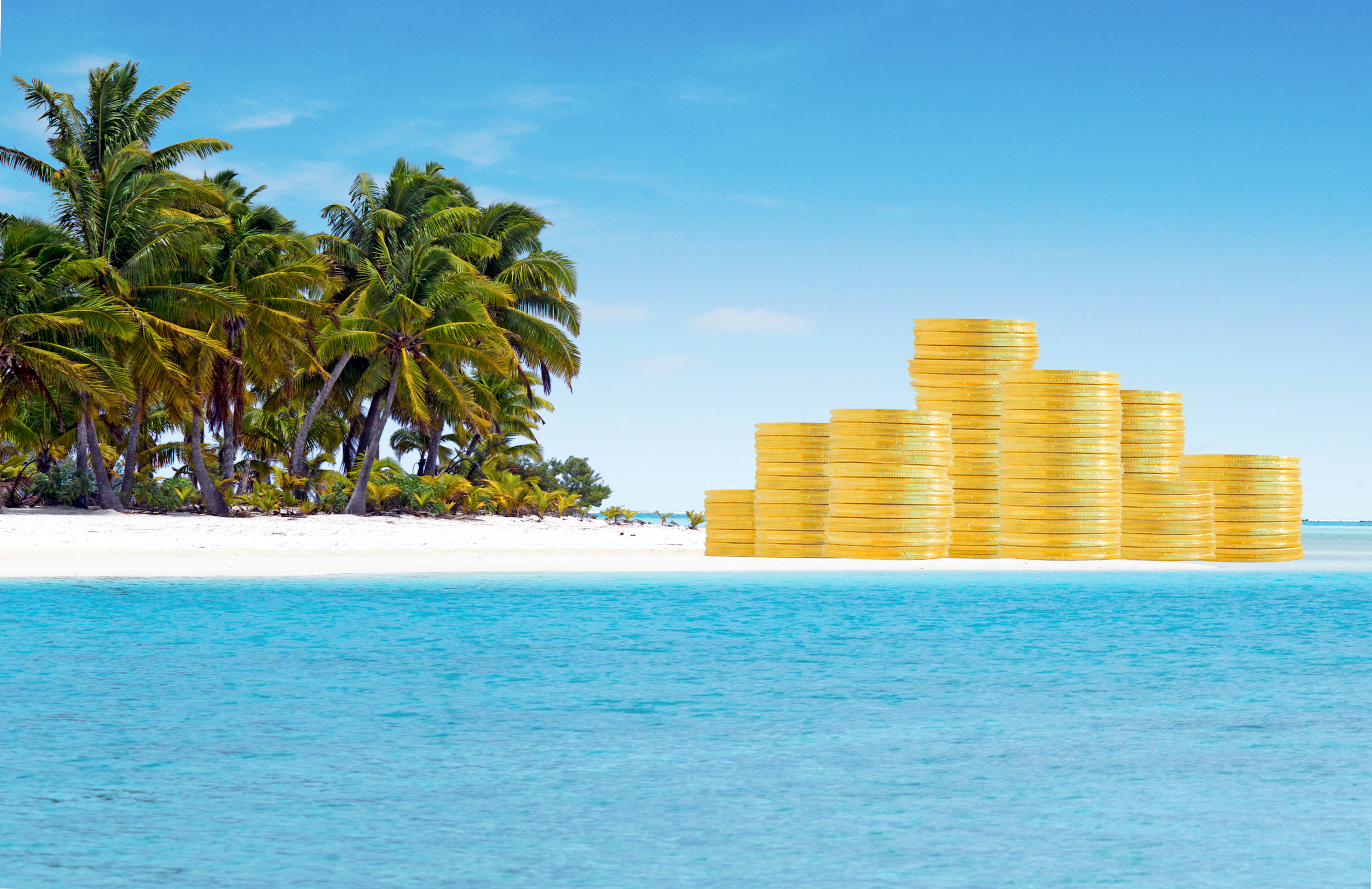 Offshore Banking and Tax Havens Concept