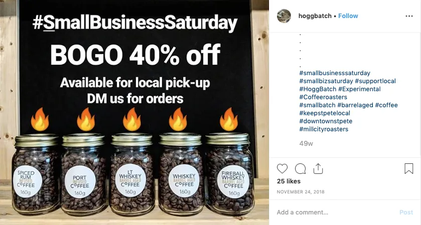 Hogg Batch Coffee Sale