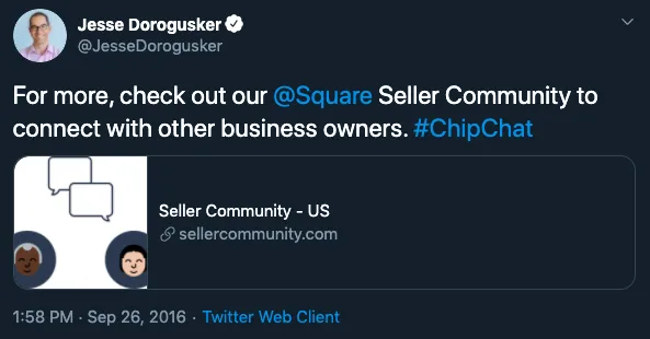 seller community