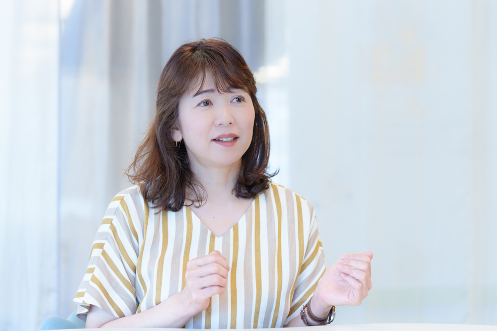 Junko Arima, Expert, Sustainability Management Division, Toshiba Corporation