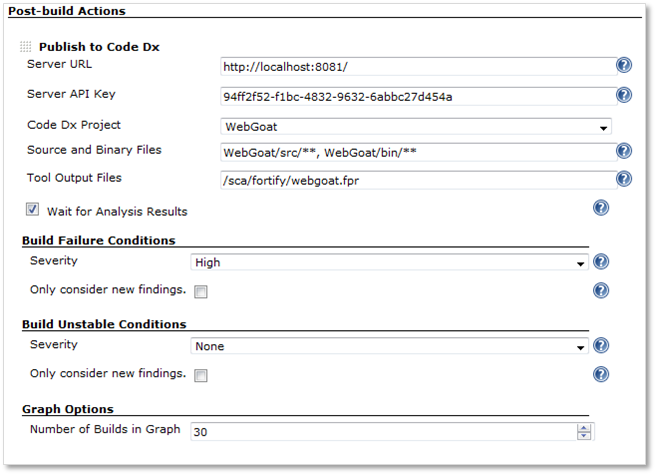 Jenkins post-build actions | Synopsys