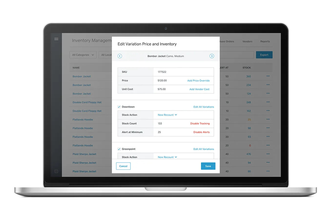 Manage Inventory With The Retail POS App Square Support