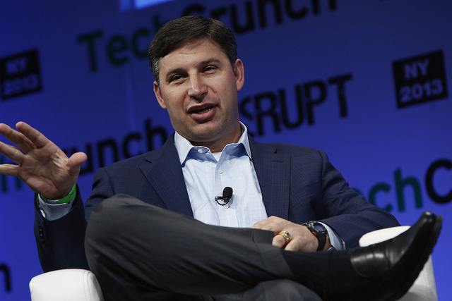 Anthony Noto at TechCrunch Disrupt NY, a technology-industry conference, in May 2013.