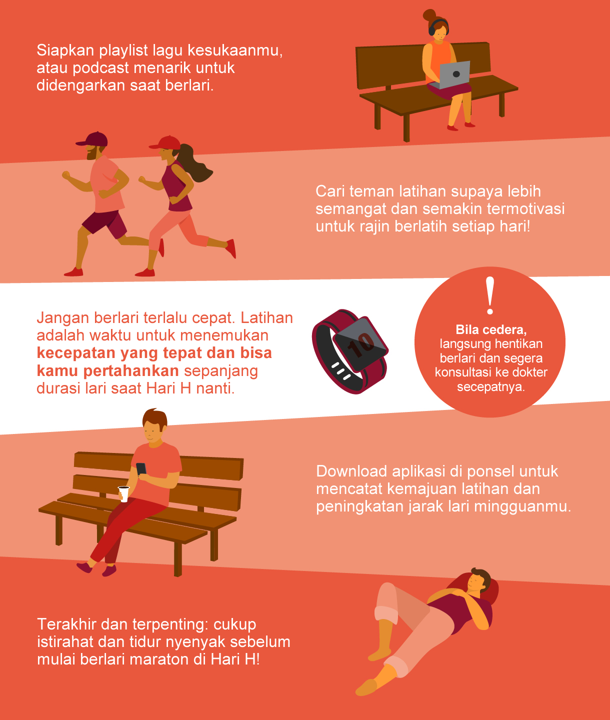 Guide Generali untuk pelari maraton perdana