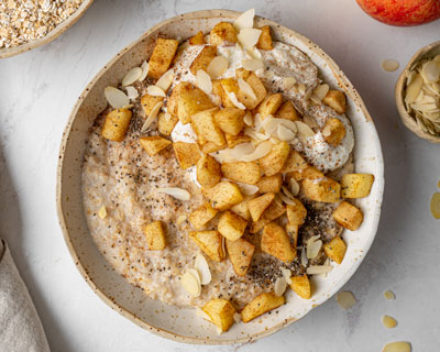 Uravnotežen zimski zajtrk po receptu Lucije Volčanšek