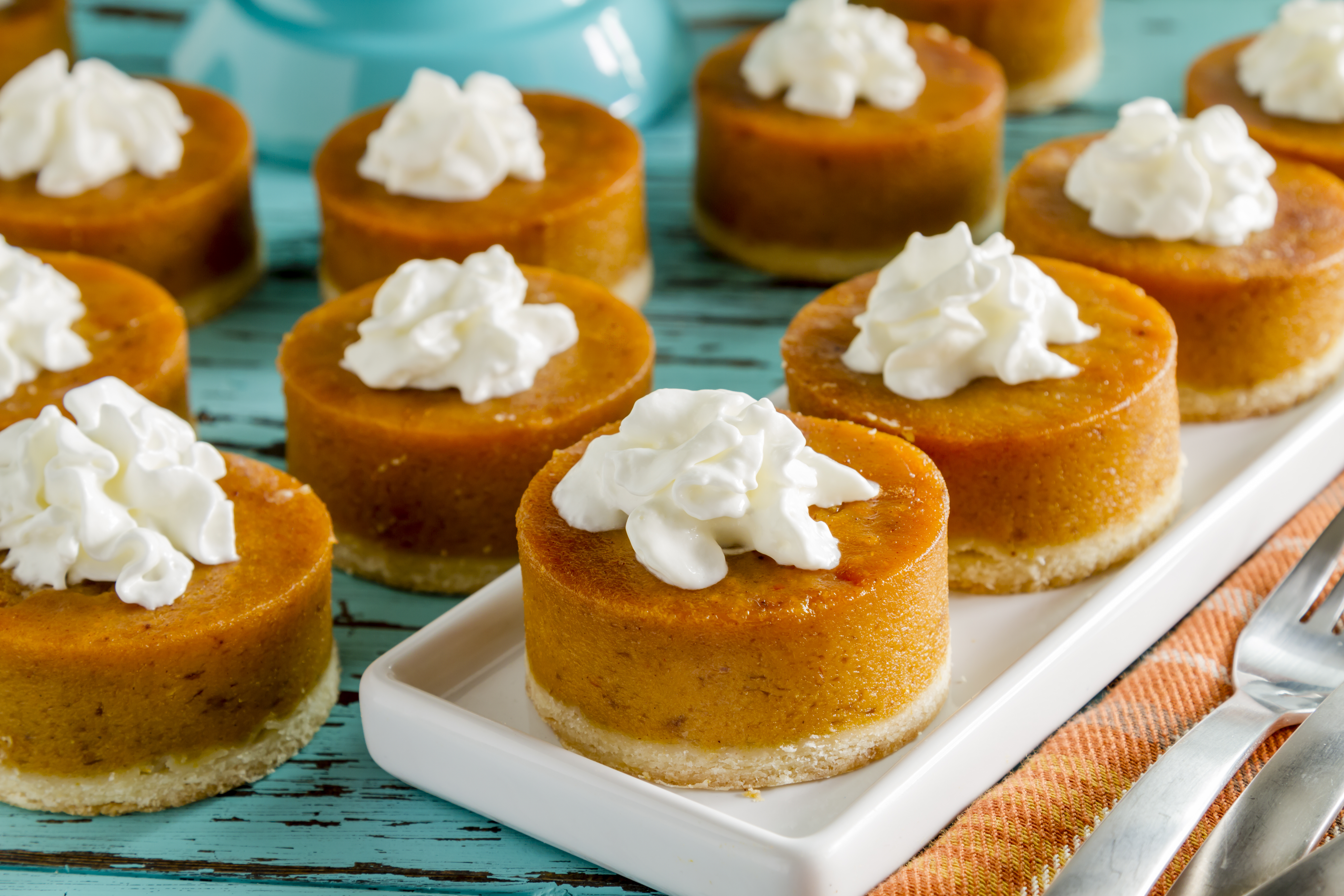 Mini Pumpkin Pies for Holiday Celebrations