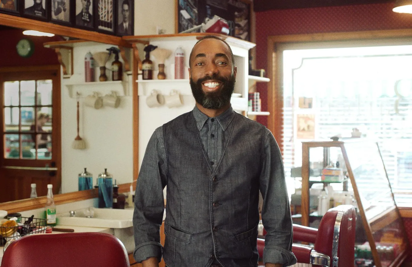 Woody Lovell of The Barbership Club.