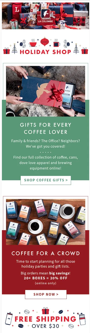 La Colombe Merchant Email