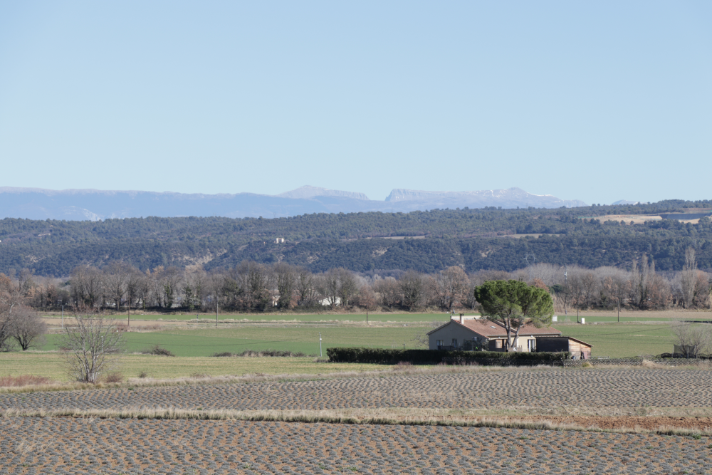 The Gomikawas’ home in Manosque.