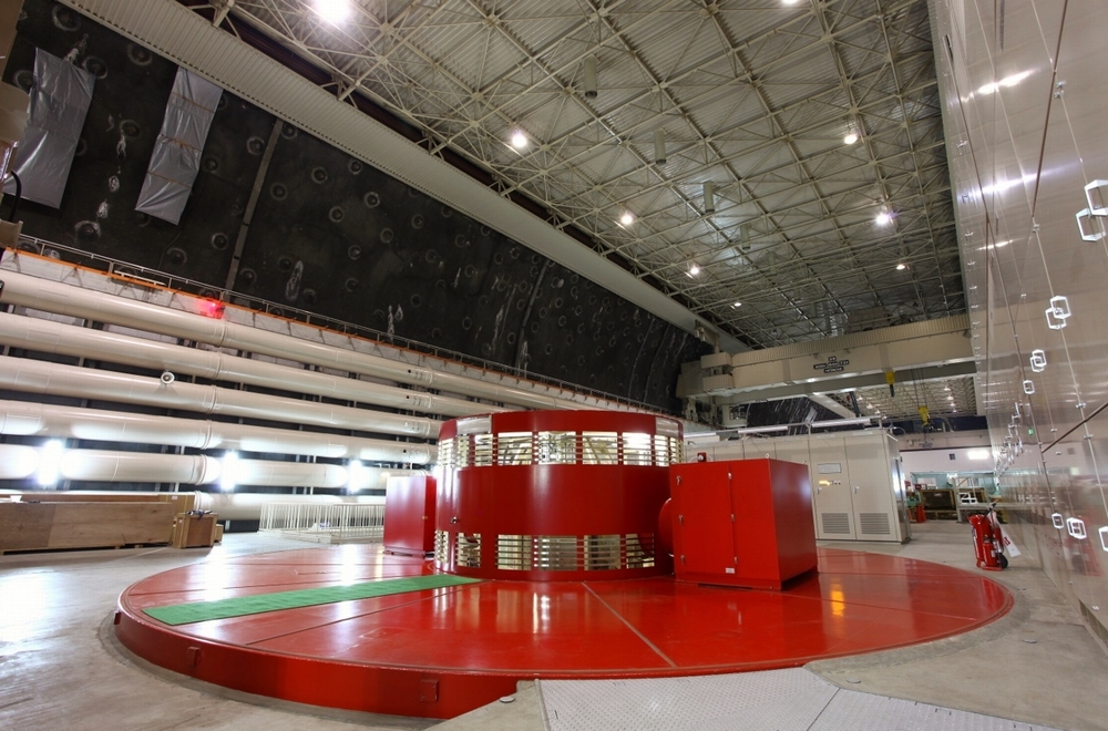 The pumped storage hydropower system at the Kazunogawa plant in Yamanashi Prefecture adjusts output as electricity demand fluctuates