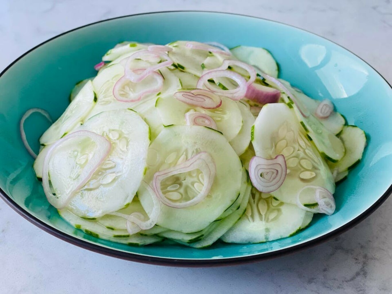 Food and Flowers: June Tomato Salad, Herbs and Country Flowers