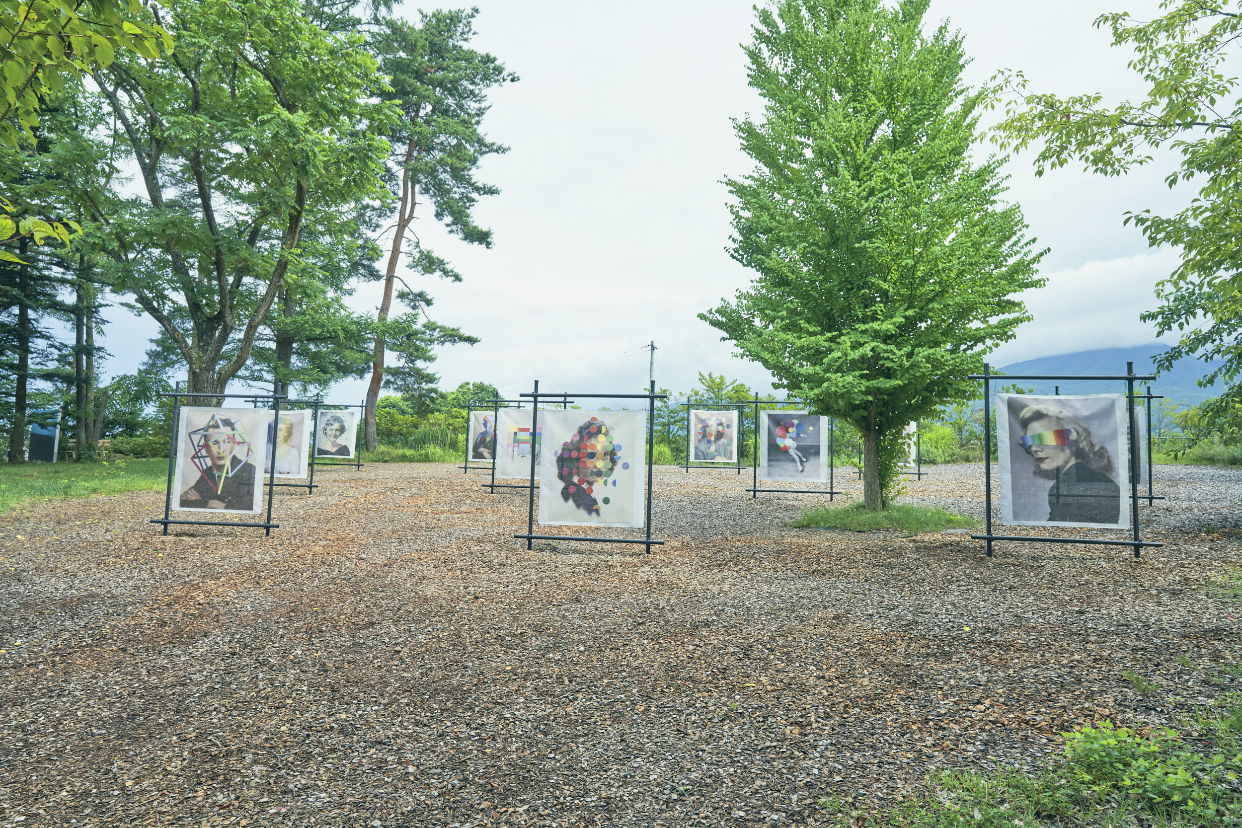 Work by Julie Cockburn at the Asama International Photo Festival