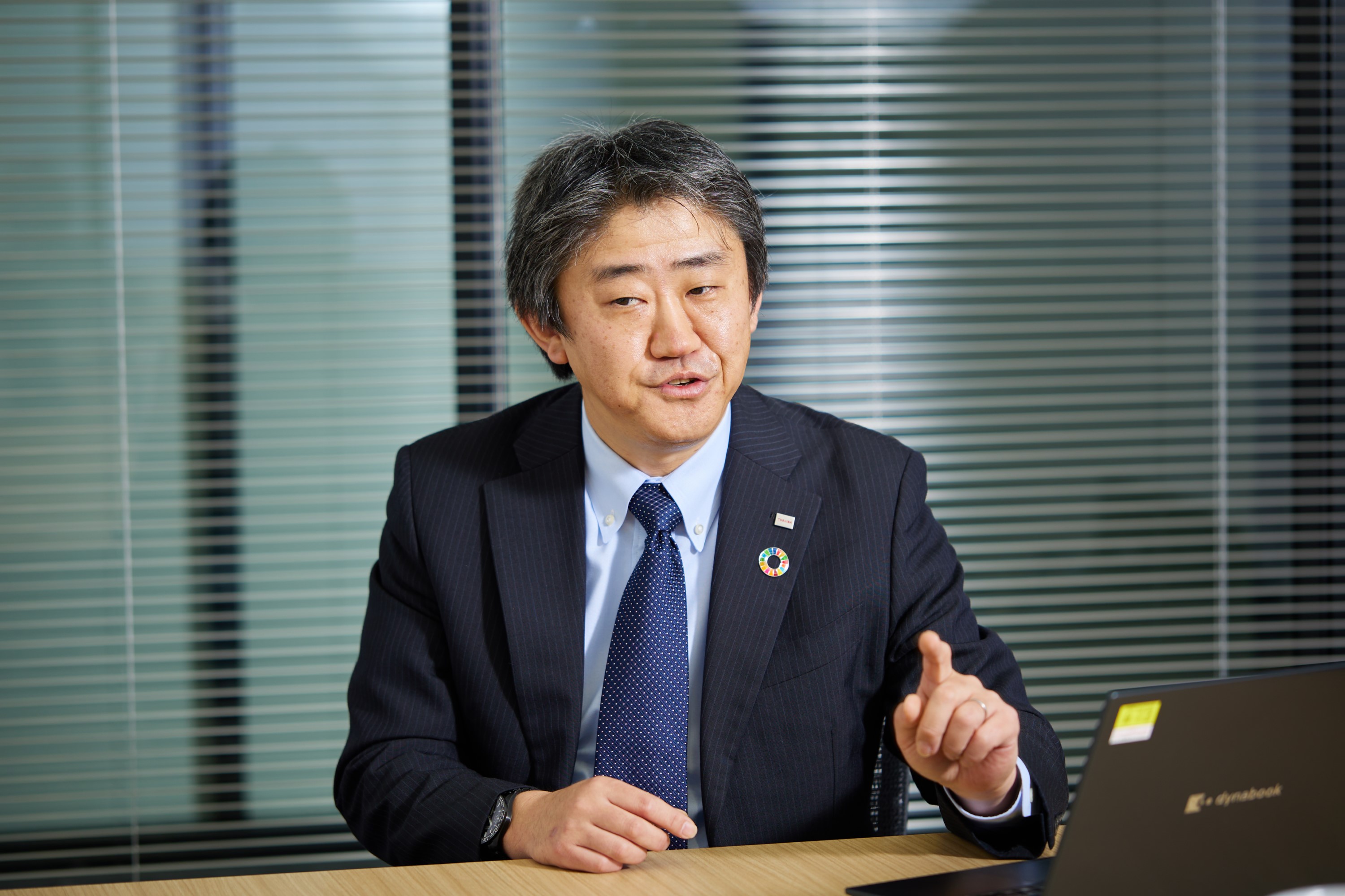 東芝エネルギーシステムズ株式会社 グリッド・アグリゲーション事業部 エネルギーIoT推進部　フェロー　三ッ本 憲史氏