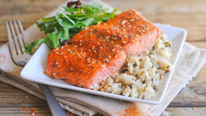 How to make salmon supreme rub