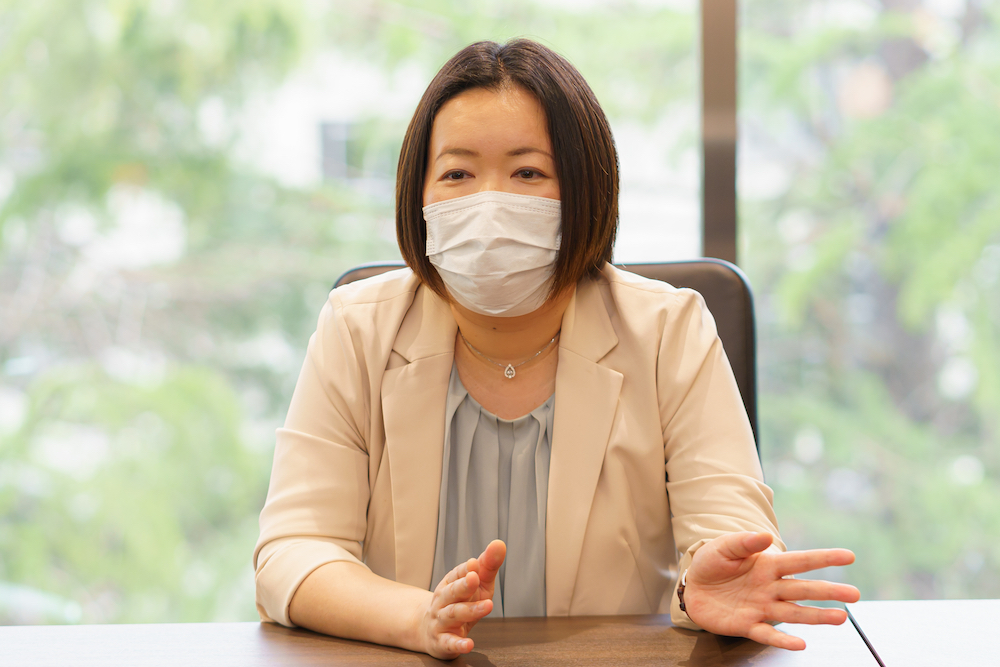 Eri Takeshita Ph.D., General Manager, R& D Department, B dot Medical Inc.