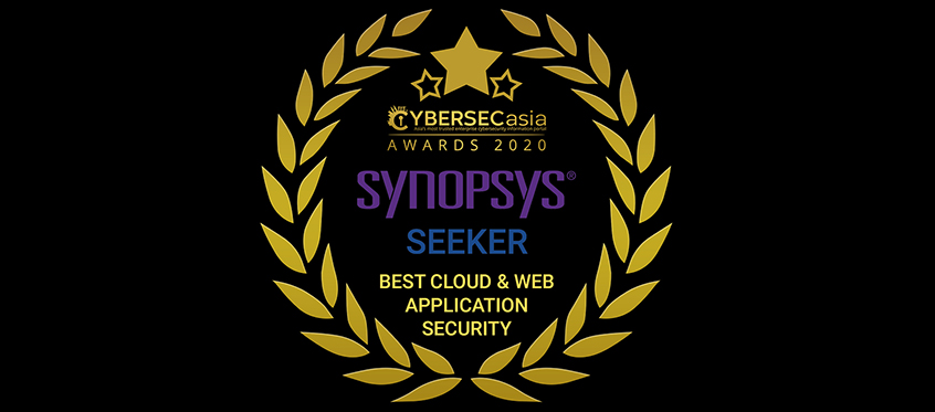 Seeker IAST wins best cloud and web app security CybersecAsia Awards | Synopsys