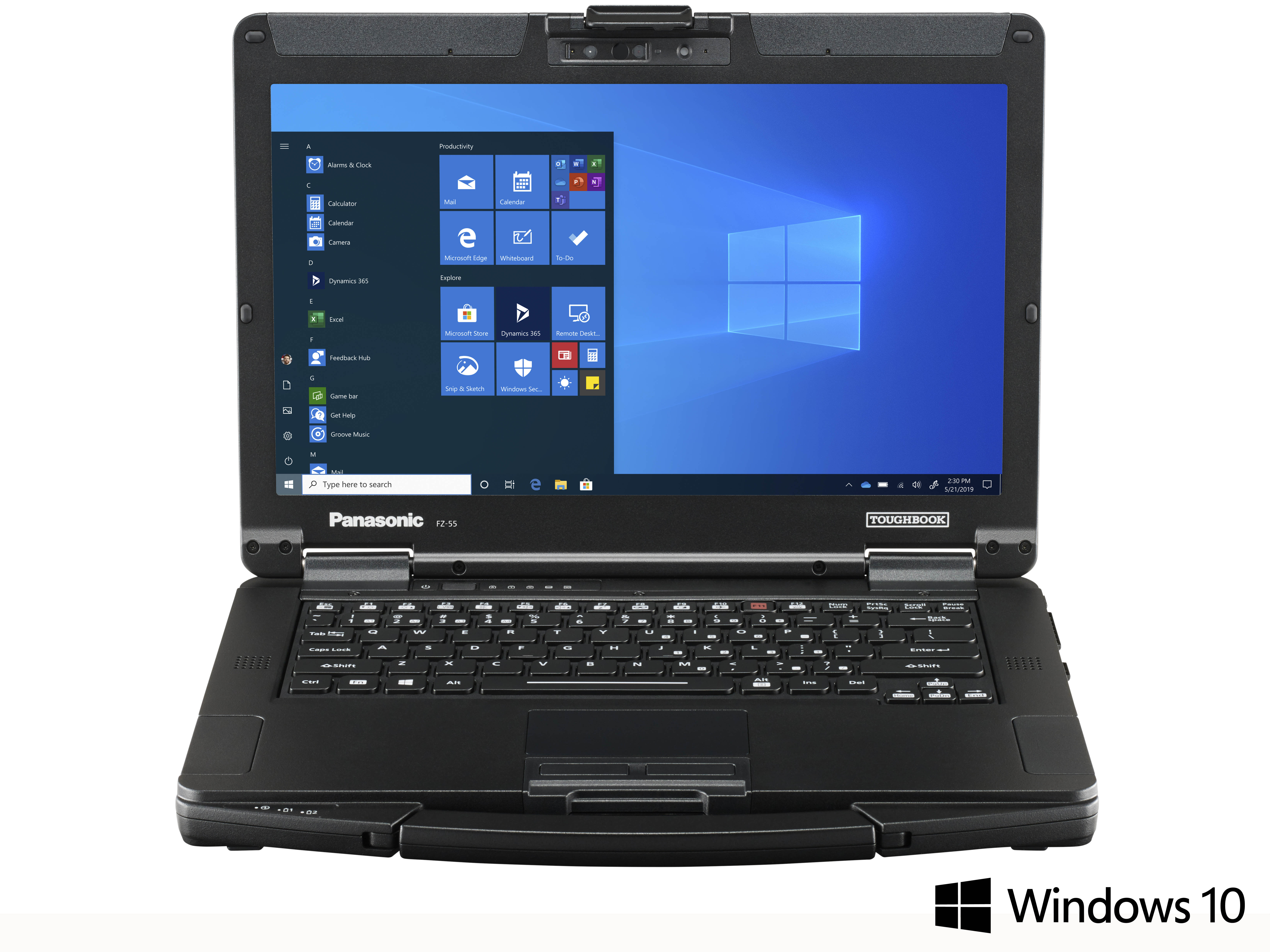  TOUGHBOOK 55 modular laptop for workers in field services