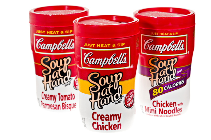 Campbell Soup cans