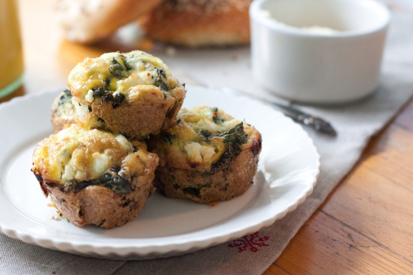 Kale and Goat Cheese Frittata Cups McCormick