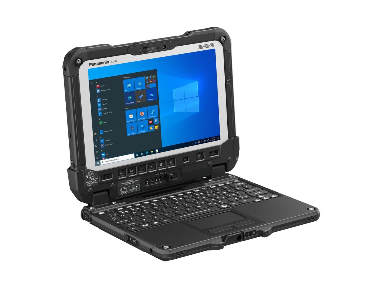 The TOUGHBOOK G2 rugged laptop