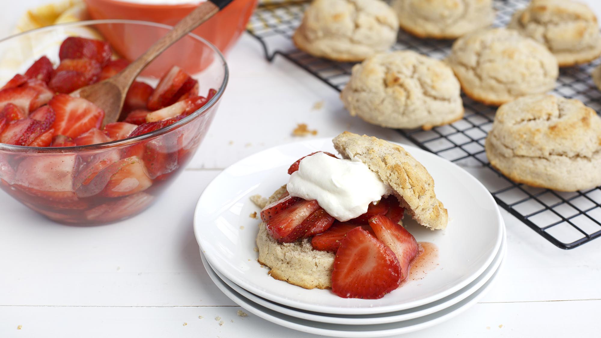 McCormick Spiced Strawberry Shortcakes