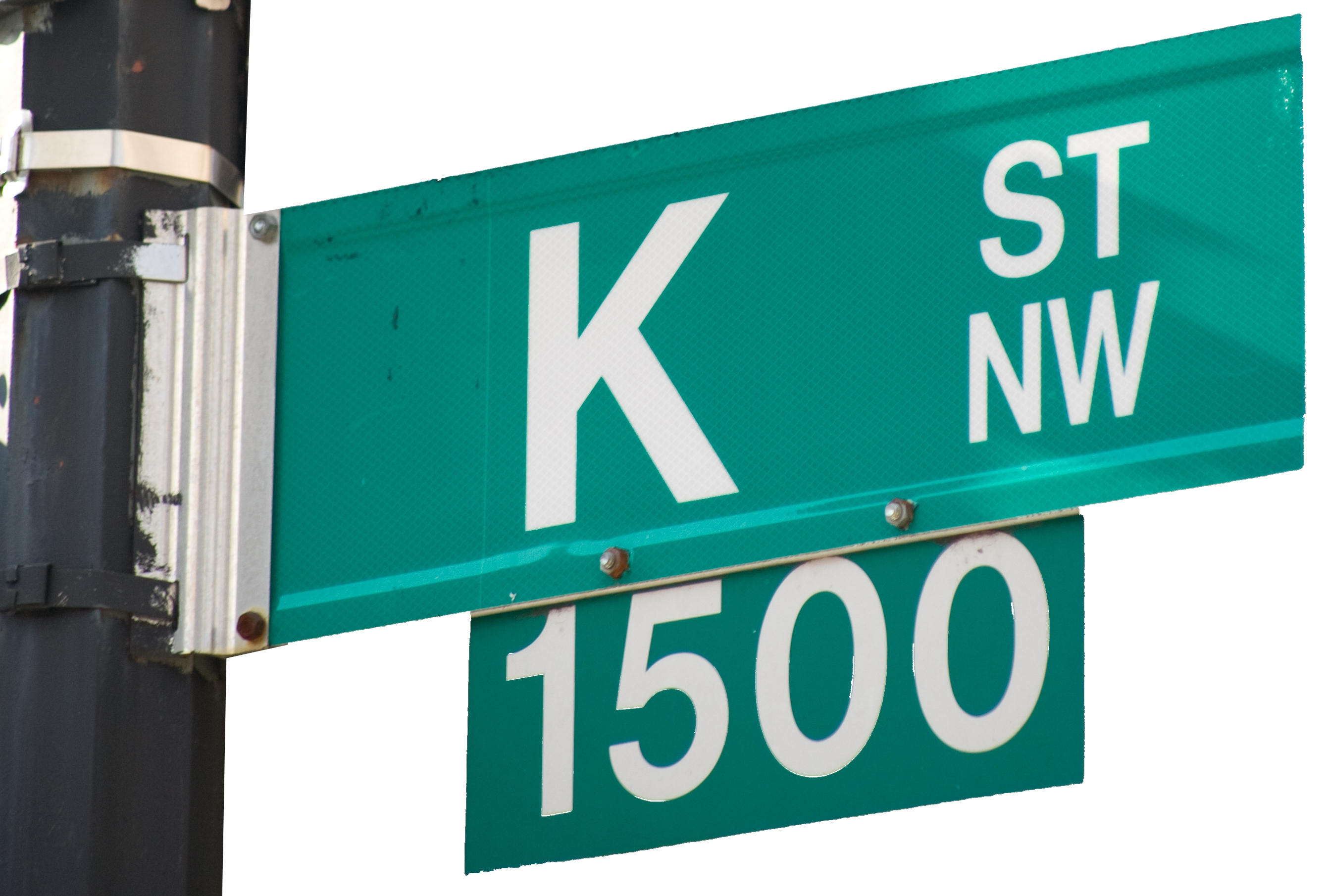 16th and K Street, Washington DC.  K Street is the traditional home of Washington Lobbyists.