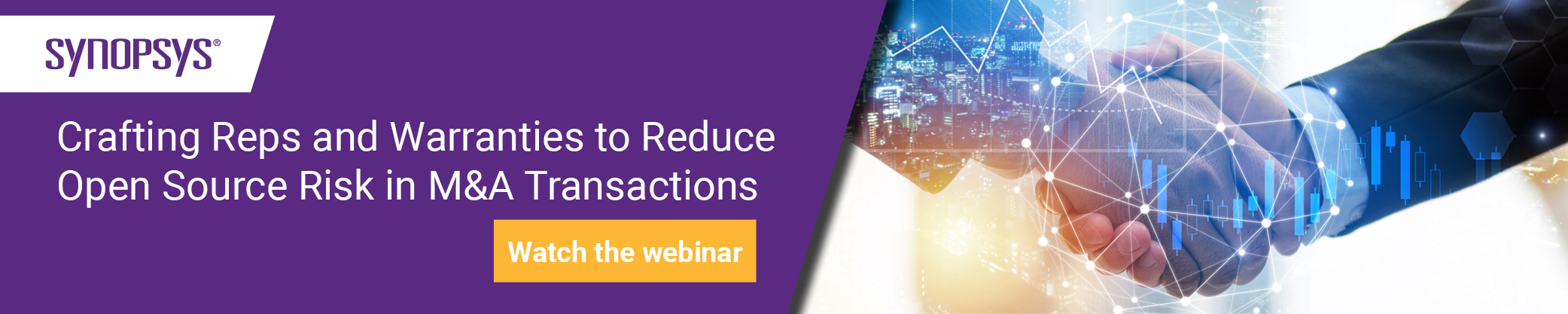 reduce open source risk in mergers and acquisitions transactions webinar | Synopsys