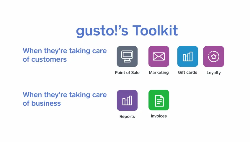 gusto's toolkit