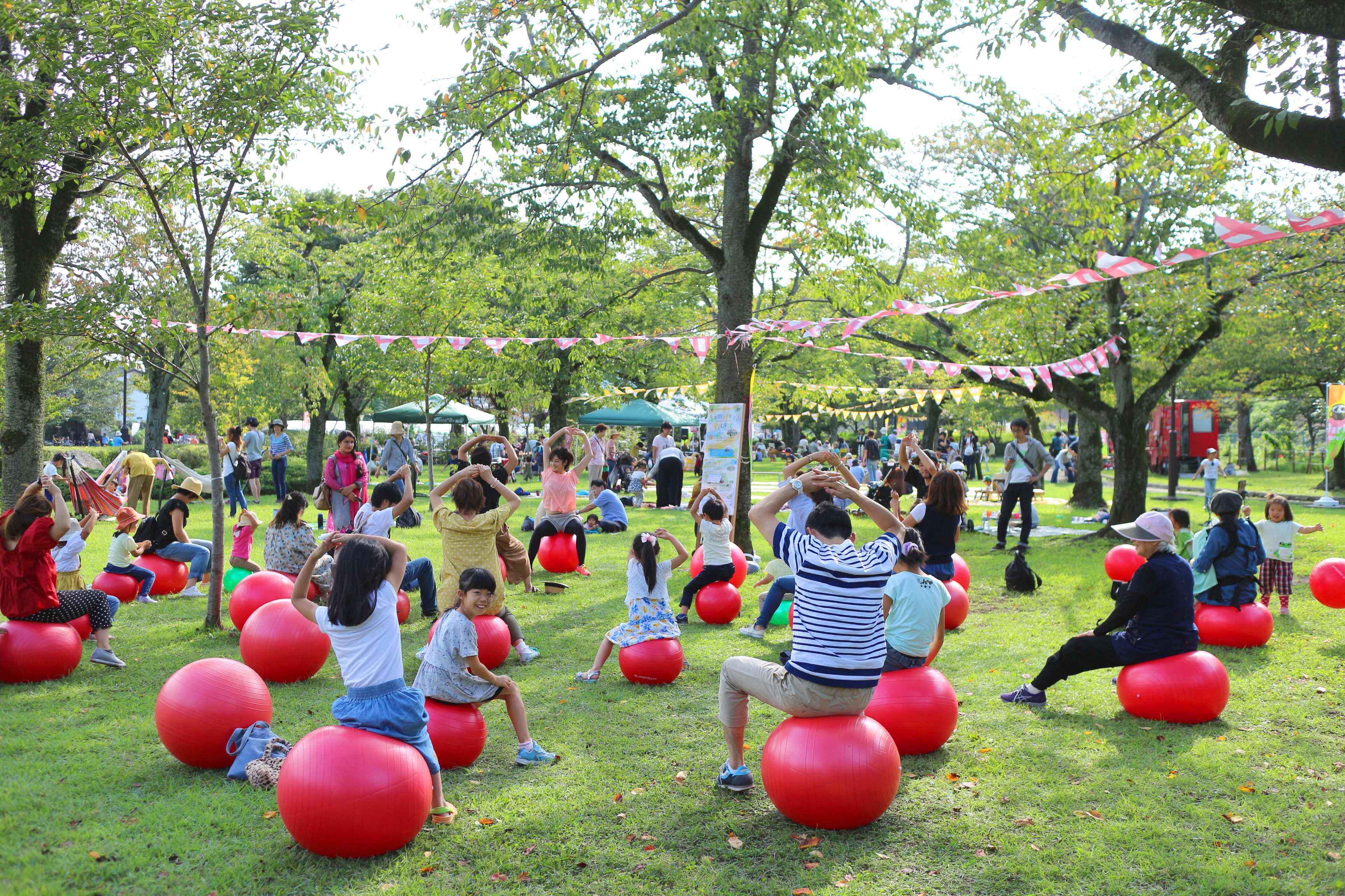 こもれびピクニック（イベント）＠都立陵南公園.JPG