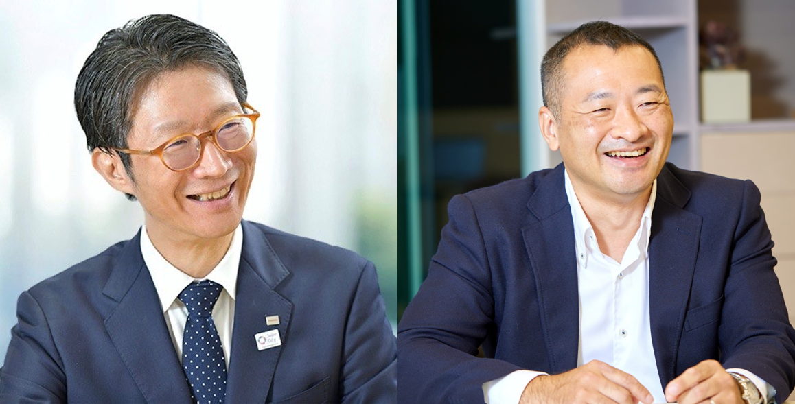 株式会社東芝 執行役上席常務　最高デジタル責任者 島田 太郎氏 CPS戦略室 CPSビジネス推進チームリーダー　岩本 晴彦氏