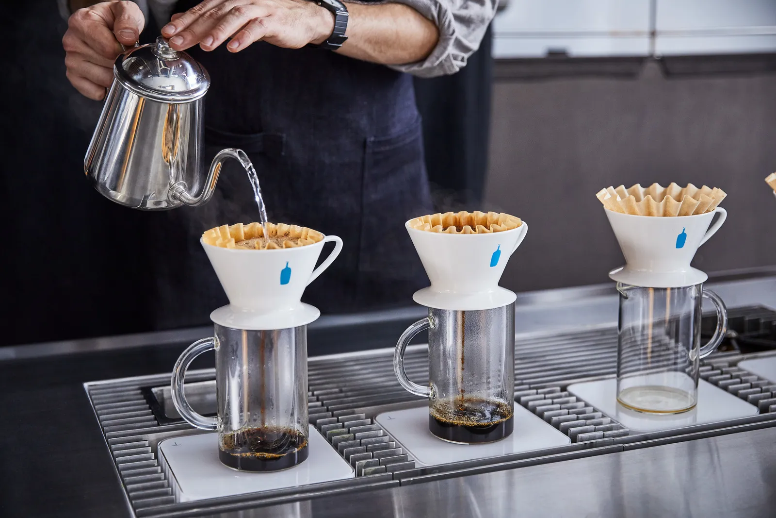 Pour Over Coffee vs Drip: Why Is Pour Over Coffee Better? — Blue Bottle  Coffee Lab