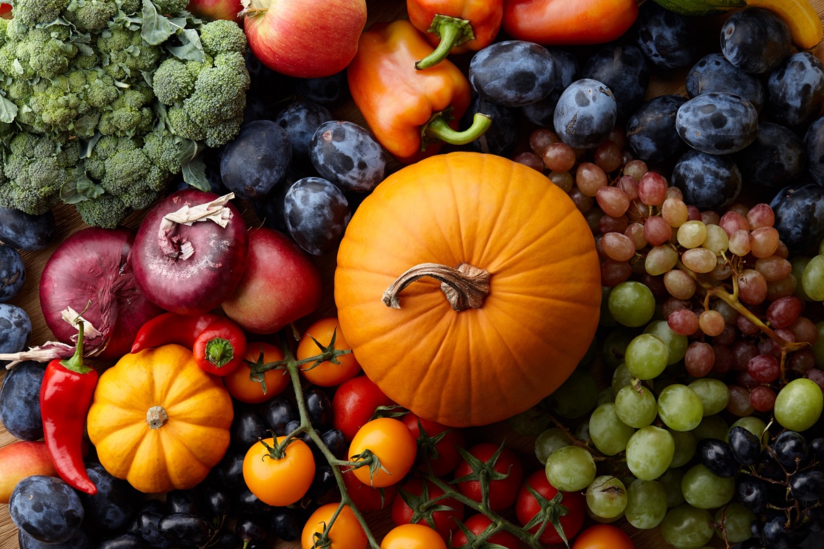 Fall vegetables shop