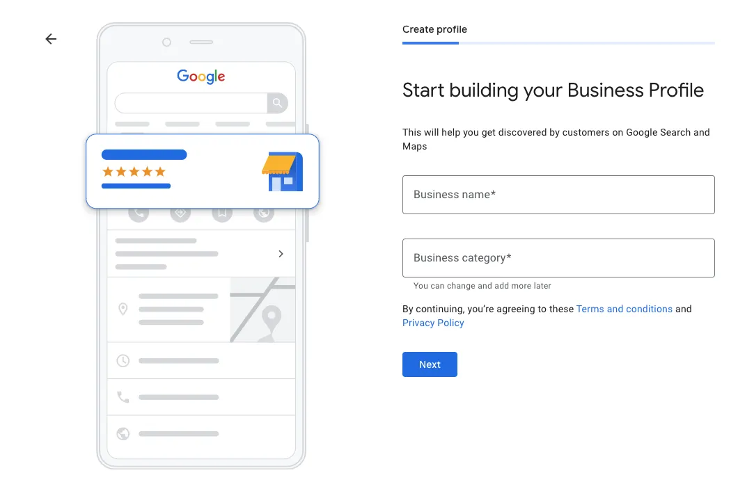 Google My Business Profile