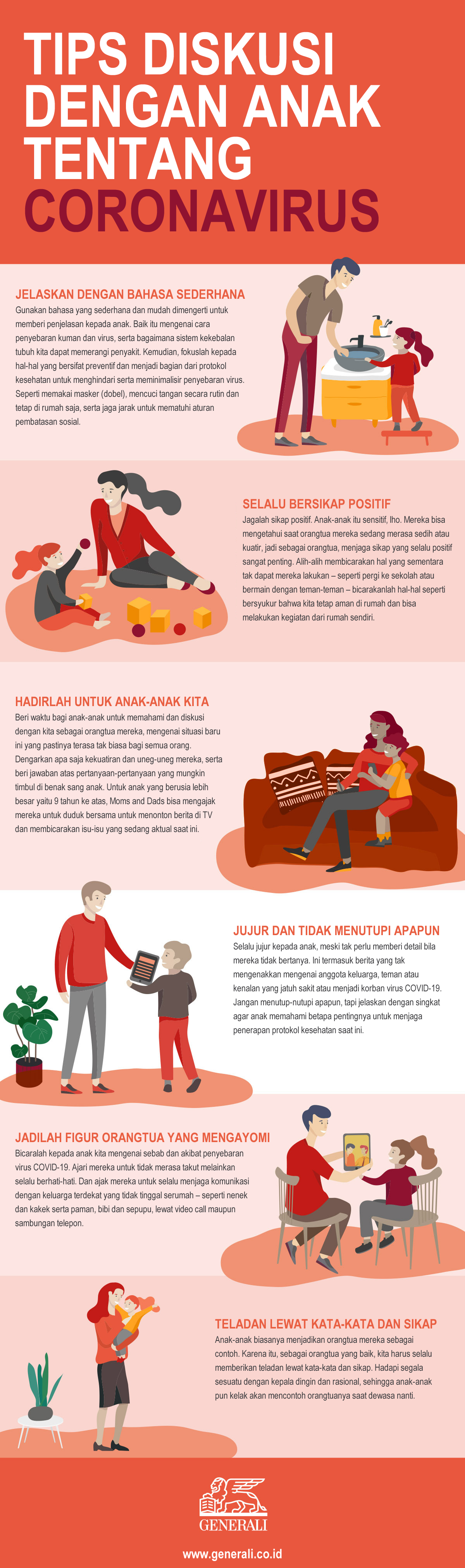 Cara menjelaskan kepada anak tentang Coronavirus COVID-19
