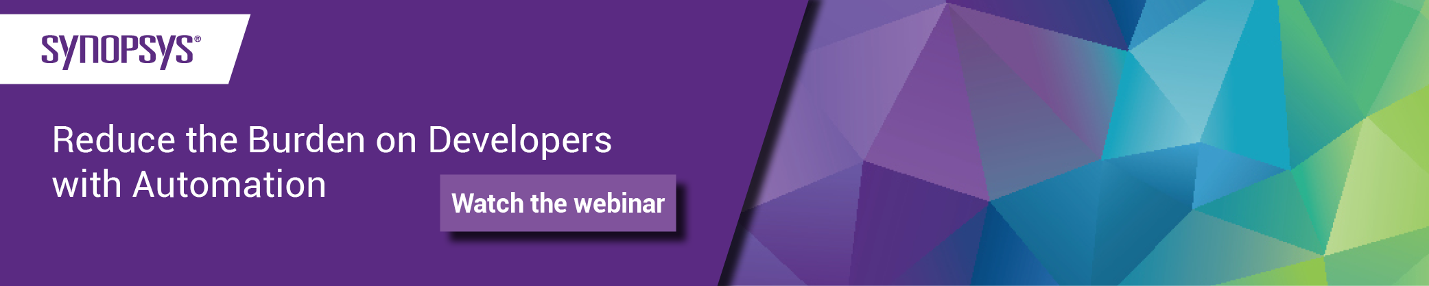 Webinar: Reduce burden on developers with automation | Synopsys