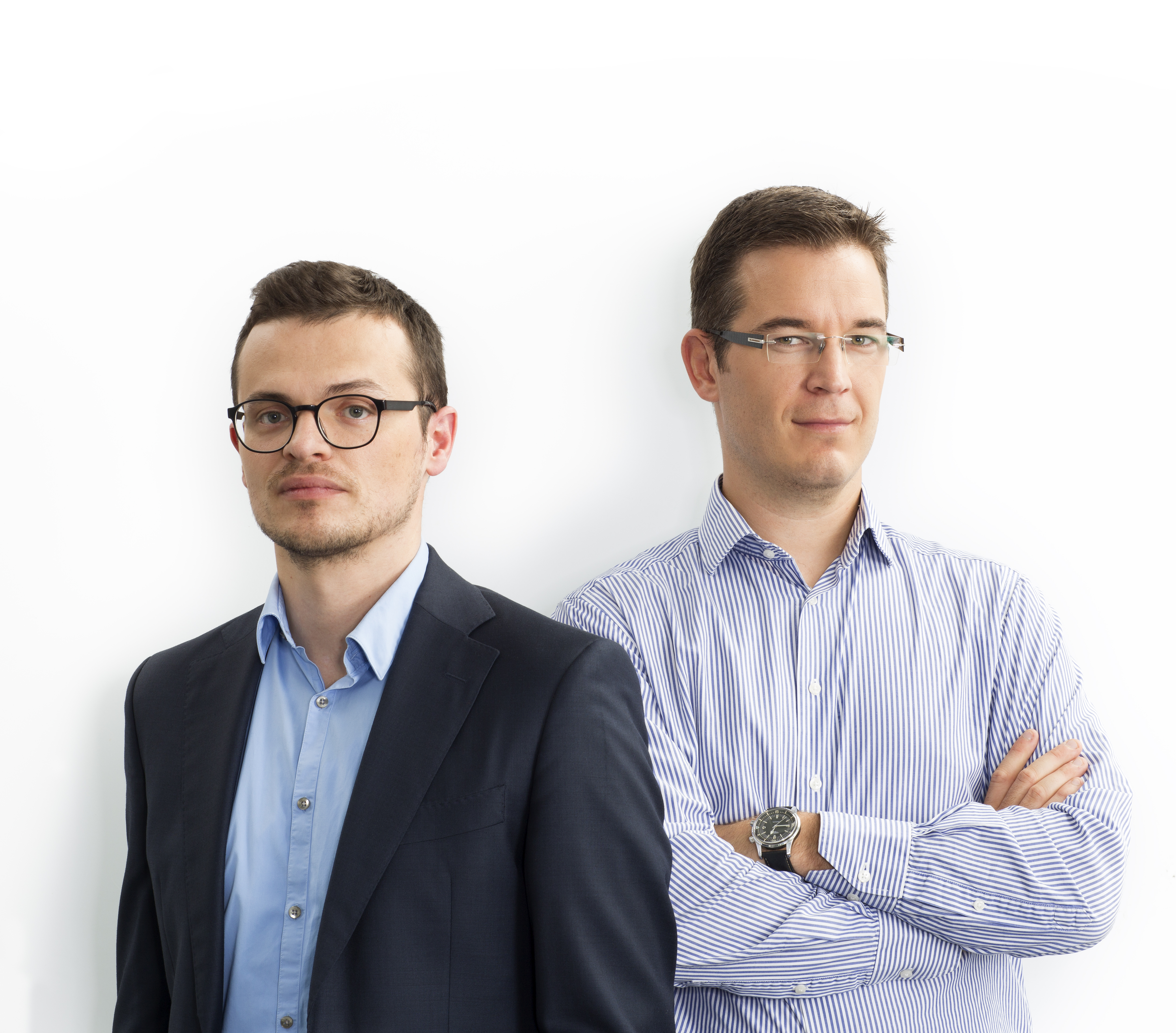 Alexander Van Caeneghem and Jean-Marie Bequevort