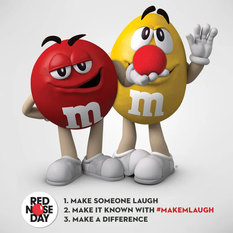 M&M's Red Nose Day