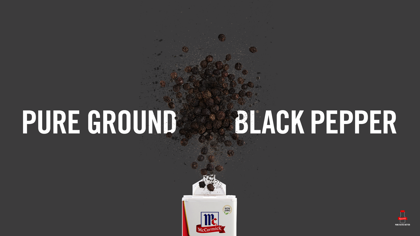 Flavor Story Pure Ground Black Pepper McCormick